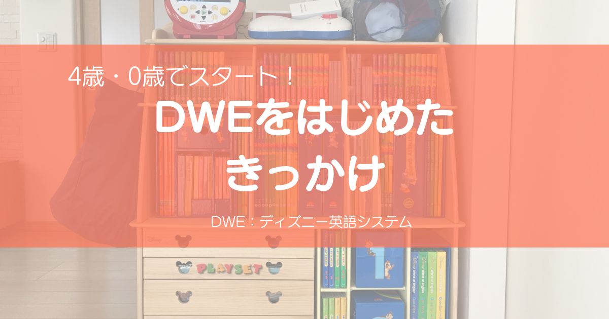 DWEスタート