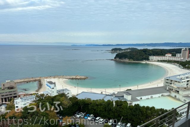 マリオットホテル　南紀白浜　和洋室ツイン　海側　景色