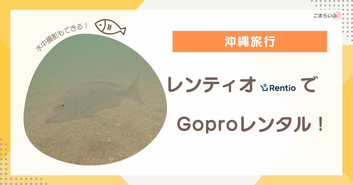 GoPro　レンタル　レンティオ