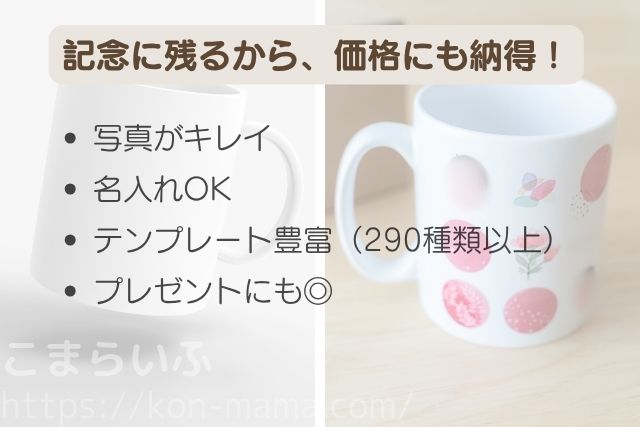 ベビフルの価格や商品内容が書かれたスクリーンショット